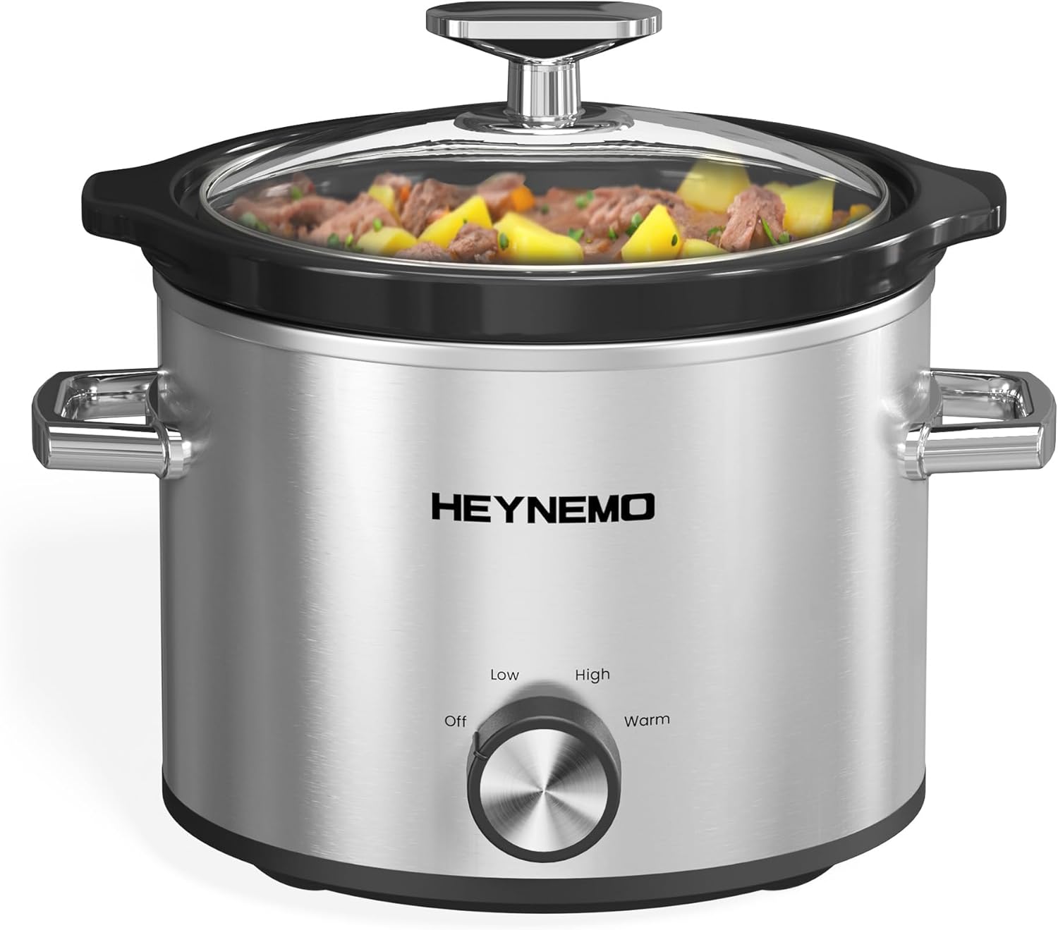 Sunvivi 2 Quart Slow Cooker - Sliver