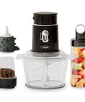 Sunvivi 250W Electric Food Chopper 4 in 1 Food Grinder - Black