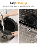 Sunvivi 3QT Compact Slow Cooker & Food Warmer
