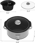 Sunvivi 4 Quart Slow Cooker & Mini Food Warmer - Slow Cookers