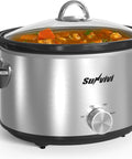 Sunvivi 4 Quart Slow Cooker & Mini Food Warmer - Slow Cookers
