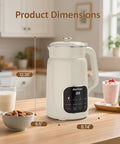 Sunvivi 8 in 1 Nut Milk Maker Machine: 60oz Soy Milk Maker