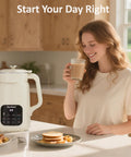 Sunvivi 8 in 1 Nut Milk Maker Machine: 60oz Soy Milk Maker