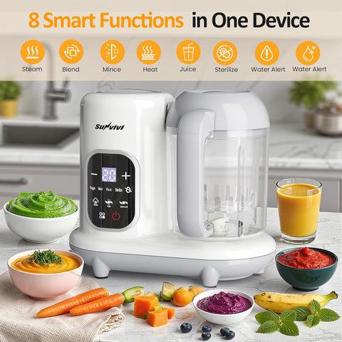Sunvivi Baby Food Maker: All-in-one Baby Food Processor
