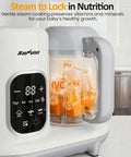 Sunvivi Baby Food Maker: All-in-one Baby Food Processor