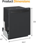 Sunvivi Built-in Dishwasher 14-16 Place Settings Large Capacity Dish Washer