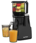 Sunvivi Cold Press Juicer with 5.9?¡¥?¡¥ Wide Feed Chute 250W Slow Juicer Machines Fit Whole Vegetables & Fruits - Single