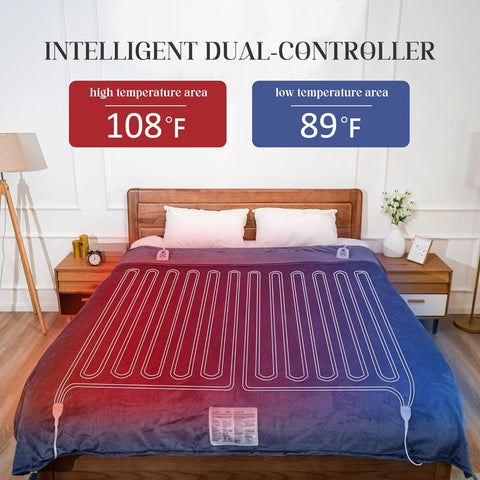 Sunvivi Controller for Electric Blanket King Yellowish Light LCD Display