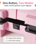 Sunvivi Double Belgian Waffle Maker with Dual Removable Nonstick Plates