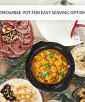 Sunvivi Dual Pot Slow Cooker 2*1.25 QT