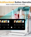 Sunvivi Dual-Tank Slushie Machine for Home: 169oz Frozen Drink Maker with Rapid Chill Technology