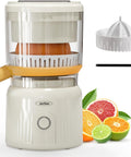 Sunvivi Electric Citrus Juicer 90W Automatic Juice Squeezer with High-Speed 15,000 RPM Ideal for Orange Lemon and Soft