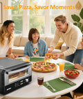 Sunvivi Electric Indoor Pizza Oven: Countertop Pizza Maker with 6 Presets