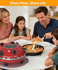 Sunvivi Electric Indoor Pizza Oven: Countertop Pizza Maker with Temp Control Knob Heats up to 770??¨¬H Portable Pizza