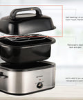 Sunvivi Electric Roaster Lid - 24 QT