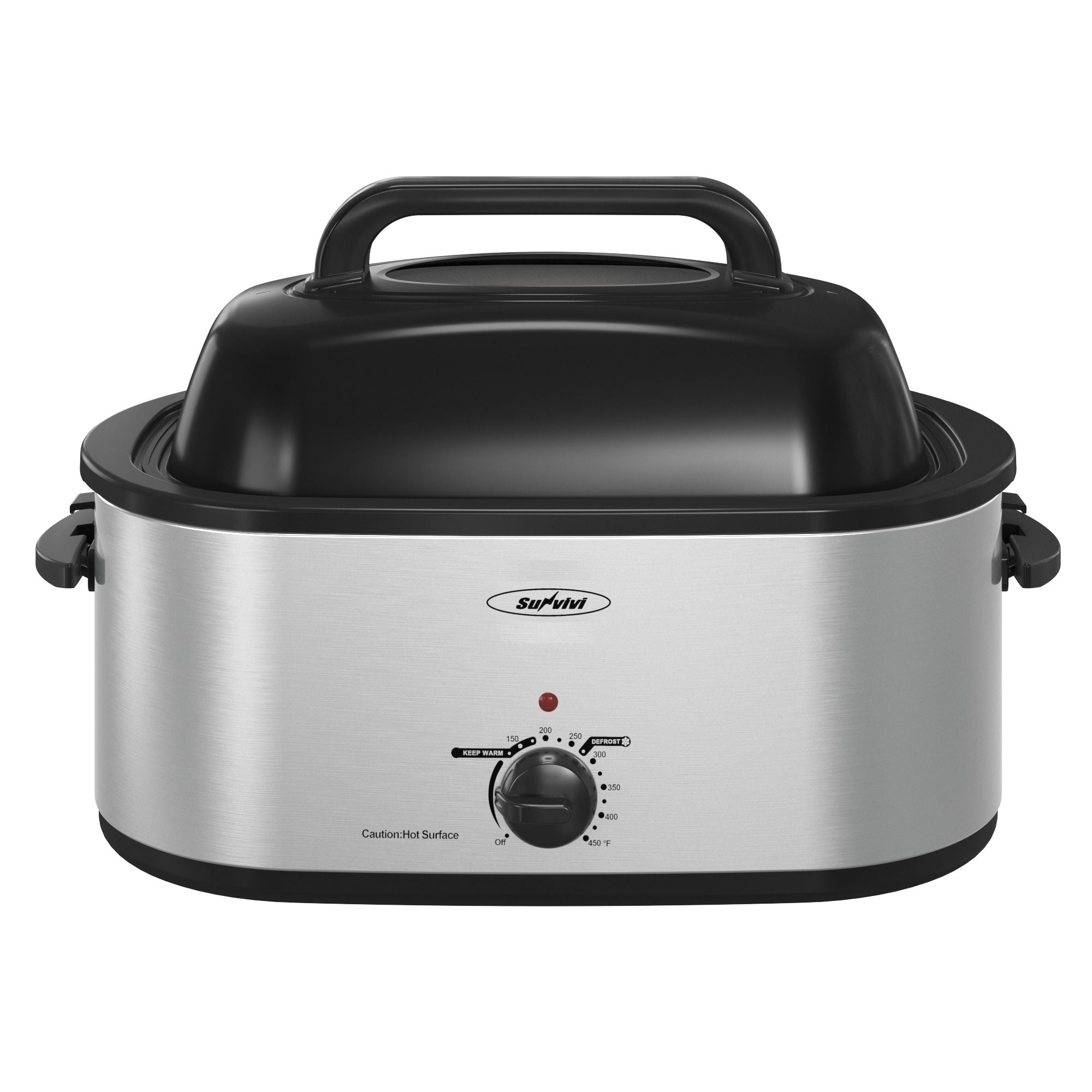 Electric Roaster Oven | Sunvivi Turkey Roaster with Defrost Function