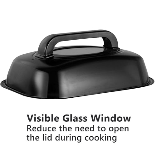 Sunvivi Electric Roaster Turkey Roaster Oven 18-28QT