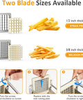 Sunvivi French Fry Cutter Stainless Steel Potato Slicer