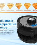 Sunvivi Heart Waffle Maker: 5 Heart Shaped Waffle Iron