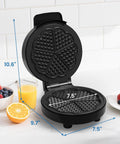 Sunvivi Heart Waffle Maker: 5 Heart Shaped Waffle Iron