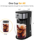 Sunvivi Iced Tea Maker with 2.5-Quart Pitcher Iced Coffee Brewing Maker - Iced Tea Machines