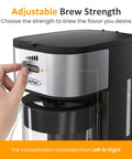 Sunvivi Iced Tea Maker with 2.5-Quart Pitcher Iced Coffee Brewing Maker - Iced Tea Machines