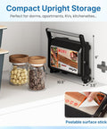 Sunvivi Panini Press Sandwich Maker: Electric Panini Press Grill with Locking Lid Portable Indoor Panini Maker