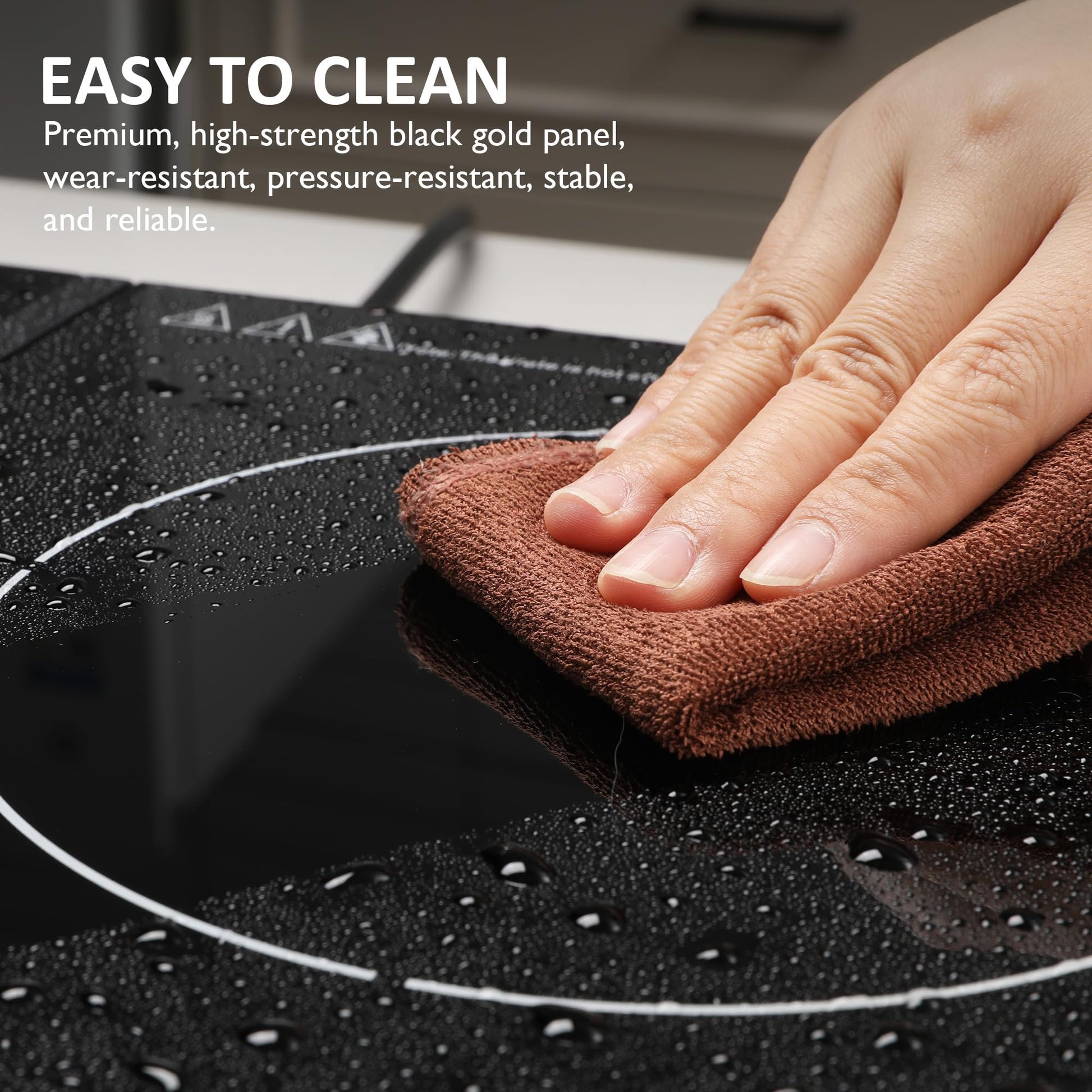 Sunvivi Portable Dual Induction Cooktop Commercial-Grade Electric Countertop Burner with Timer Induction Hot Plate