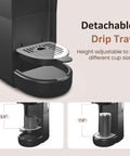 Sunvivi Single Serve Coffee Maker 30oz Removable Water Reservoir Black - Single-Serve Brewers