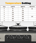 Sunvivi Slow Cooker with 10 Cooking Liners 3 Pot 1.5 Quart Oval Crock Food Warmer Buffet Server - silver