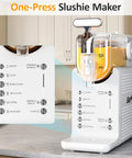 Sunvivi Slushie Machine for Home: 68oz Single-Tank Frozen Drink Maker