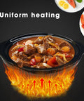 Sunvivi Triple Slow Cooker Buffet Server 3*1.5QT